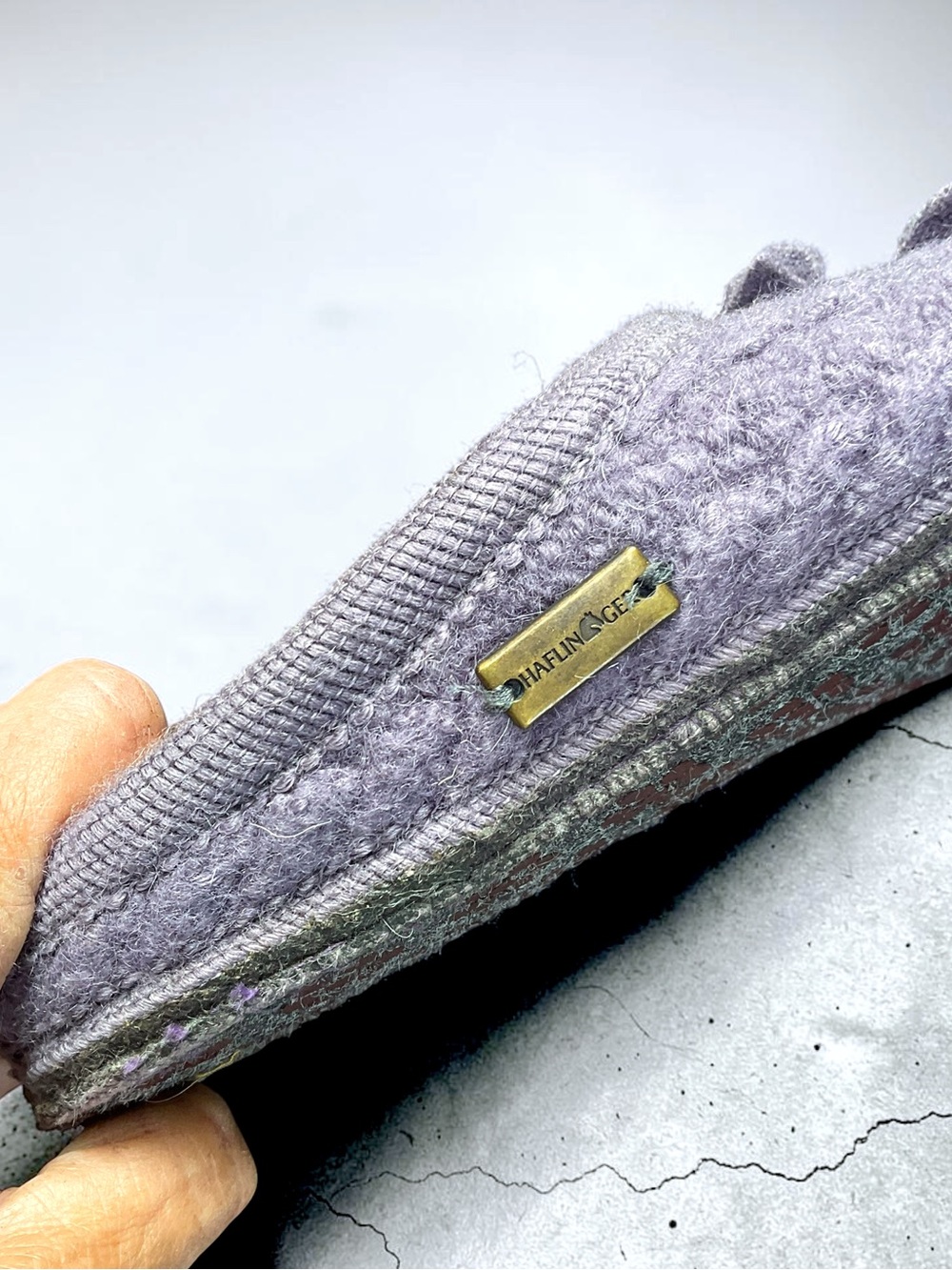 🌺HAFLINGER Wool Slippers-10 WIDE - Picture 5 of 8